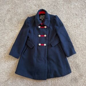 Rothschild Vintage Navy Girl's Peacoat Size 5/6
